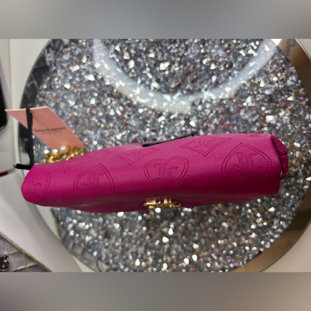 Juicy Couture Raspberry Tart Mini Wristlet NWT - Picture 6 of 13